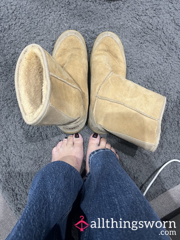Well-worn Ugg Boots