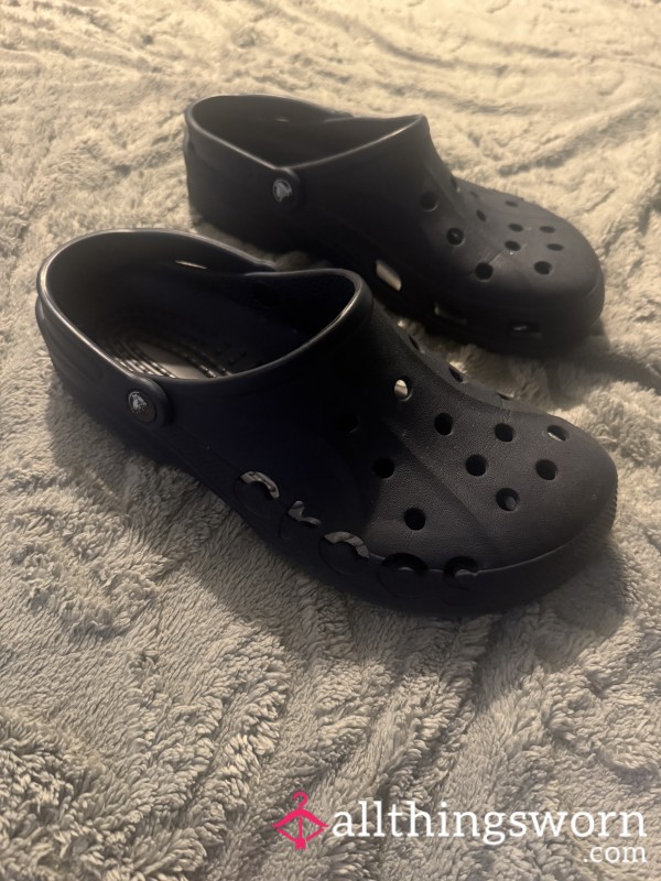 Well Worn, Used Alpha Crocs That I’ve Worn In Iraq