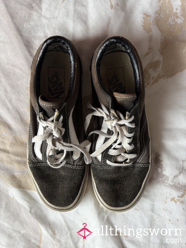 Well Worn Vans - Size 5 - Ready For A New Home