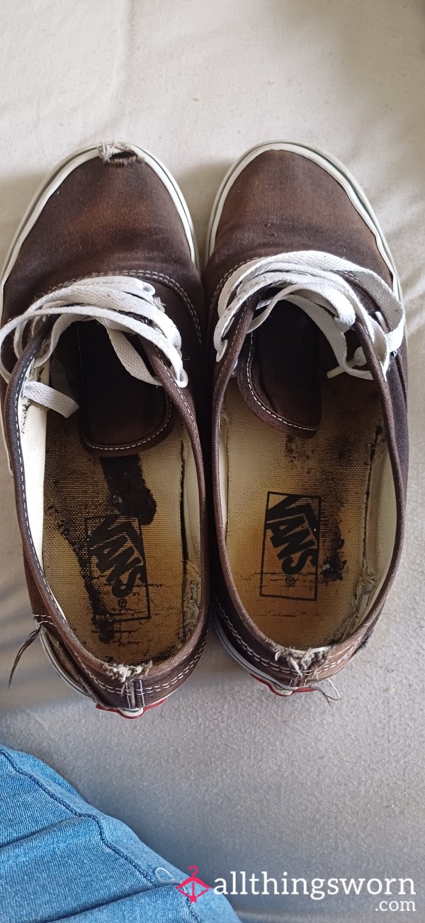 Well Worn Vans Size 6 (UK)