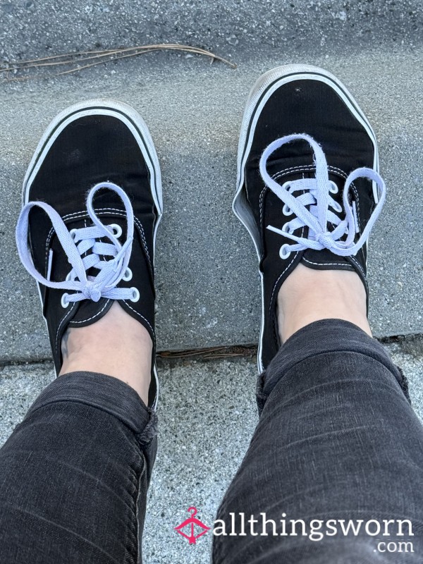 Well Worn Vans Size 6.5 - Custom Destruction Available