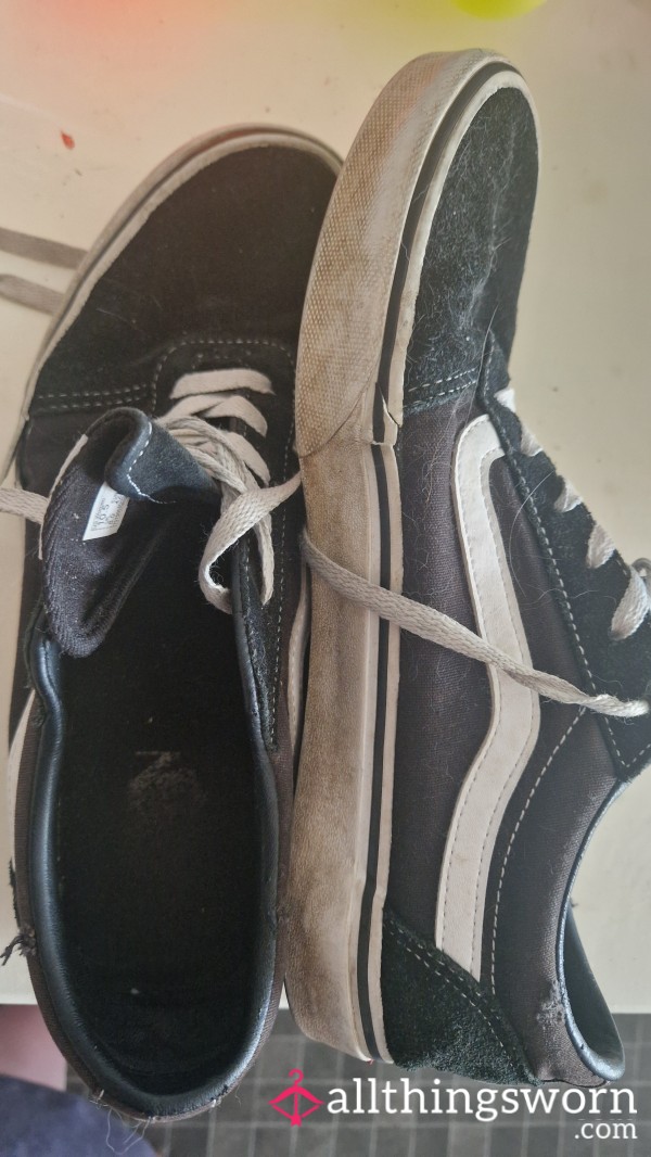 Well Worn Vans - Size 8 UK