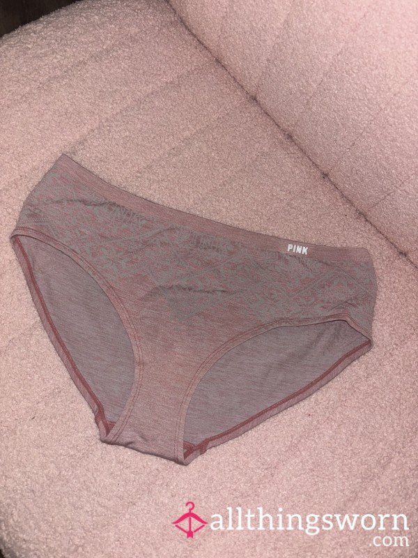 Well Worn Victoria’s Secret Pink Seamless Pink Panties