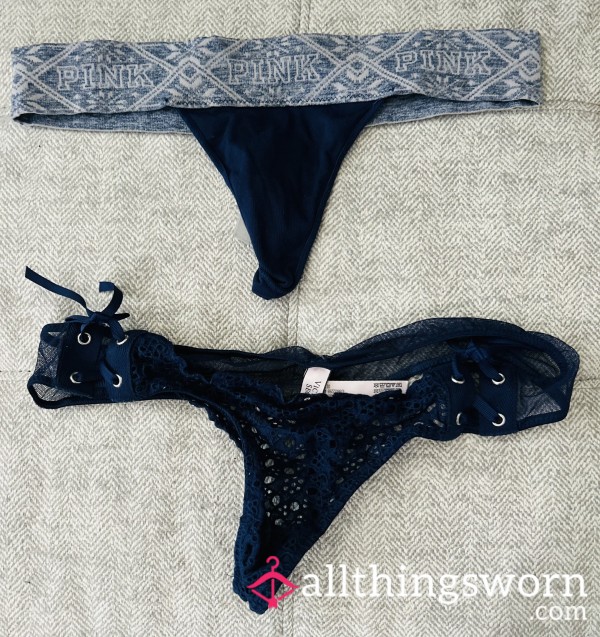 Well Worn Victoria’s Secret Thongs