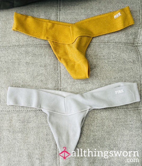 Well Worn Victoria’s Secret Thongs