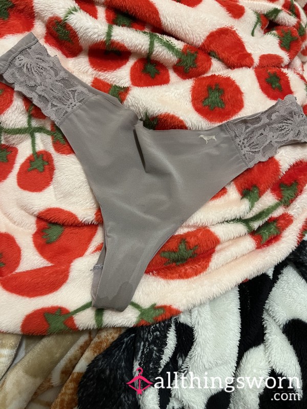 Well-worn Vs Lavender Thong