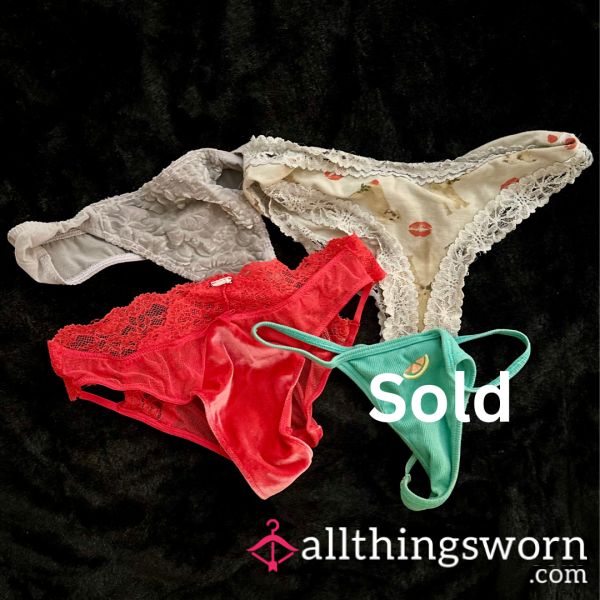 Well-Worn VS Panties & Thongs