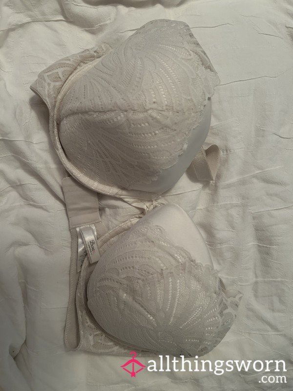 Well Worn (was) White Bra 36E