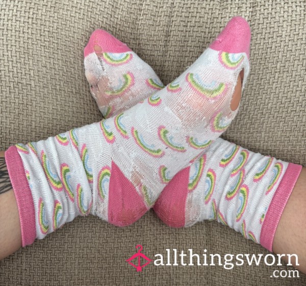 Well Worn Well Used Cutesy Socks