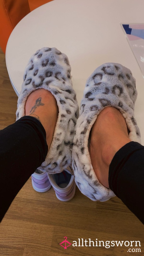 Well-worn, Well-used, Dirty, Smelly, Old, Slippers