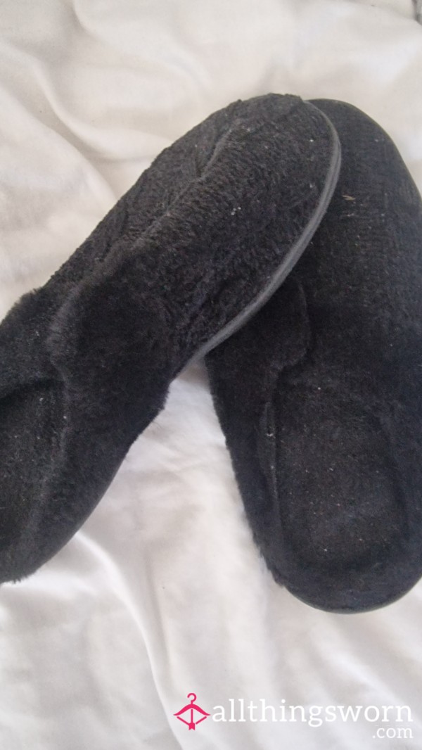 Well Worn Well Used Slippers