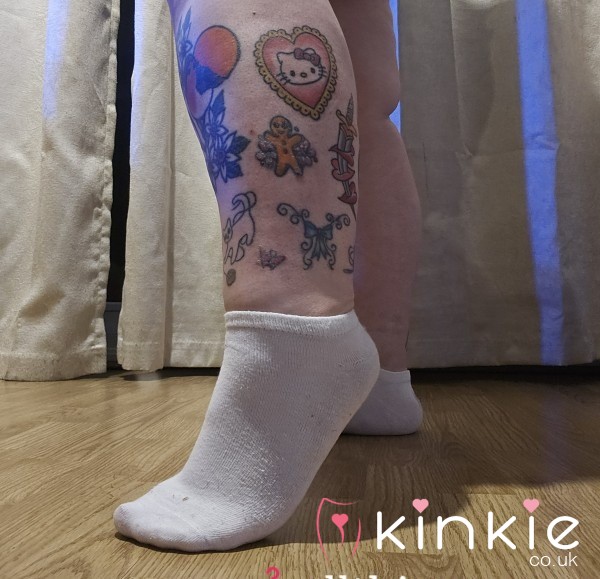Well Worn White Cotton Trainer Socks 🤍