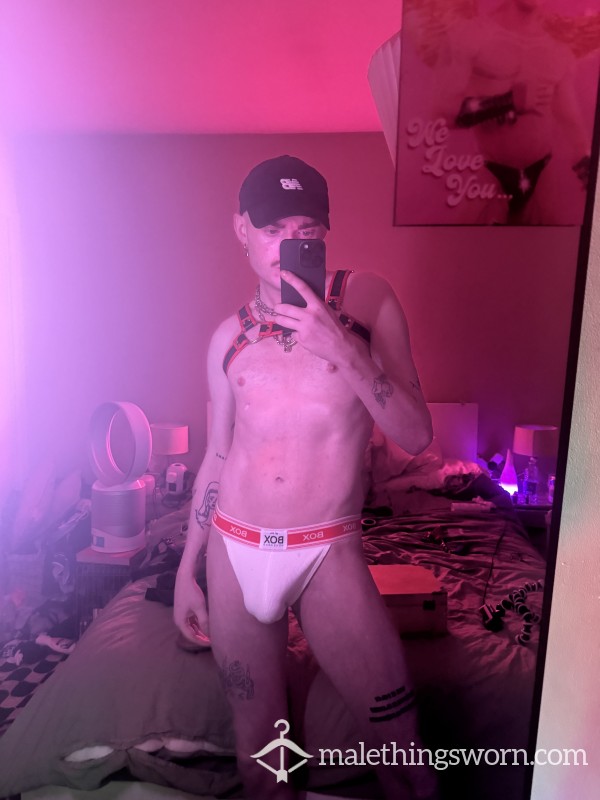 Well Worn White Jock, 3 Lads Including Myself Have Worn 😈