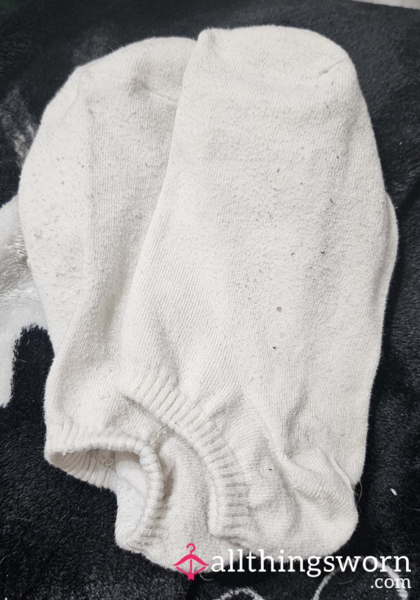 Well-worn White Socks 24 Hour Wear