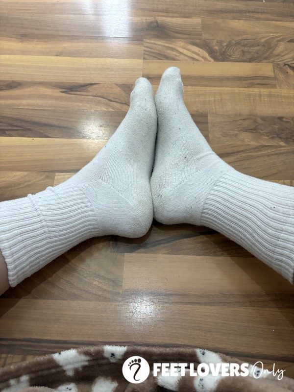 Well-Worn White Socks – Fresh Off My Feet 👣