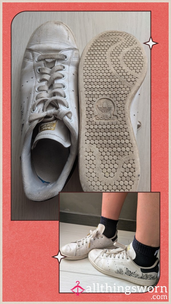 Well-worn White Stan Smiths👟⚪💟