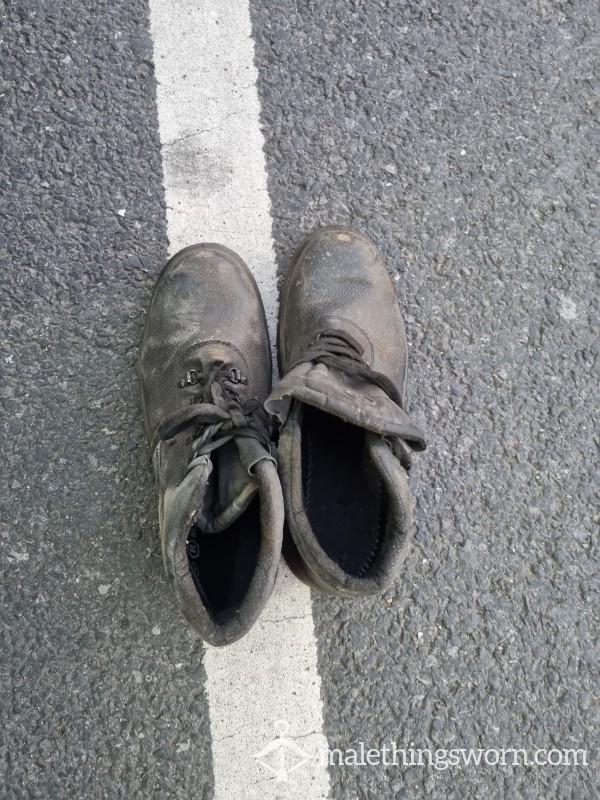 Well Worn Work Boots