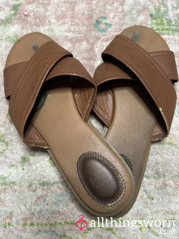 Well- Worn Work Flats