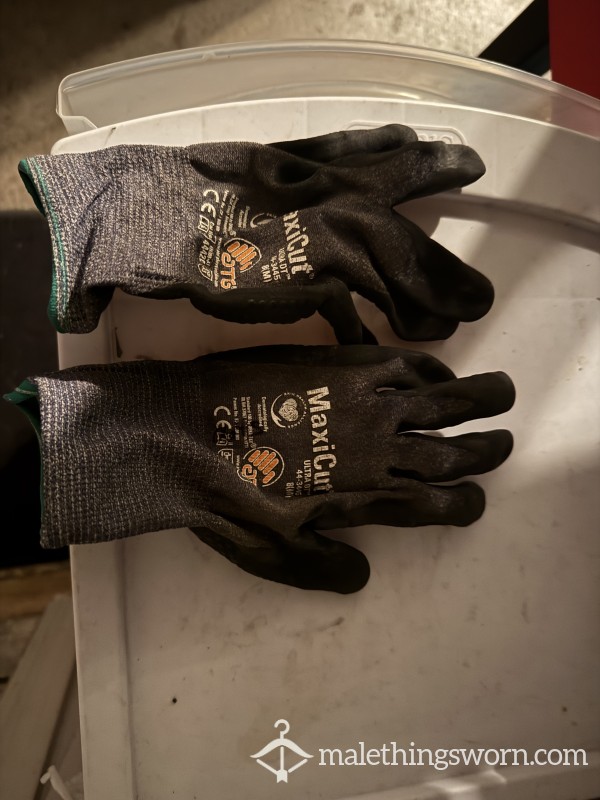 Well Worn Work Gloves