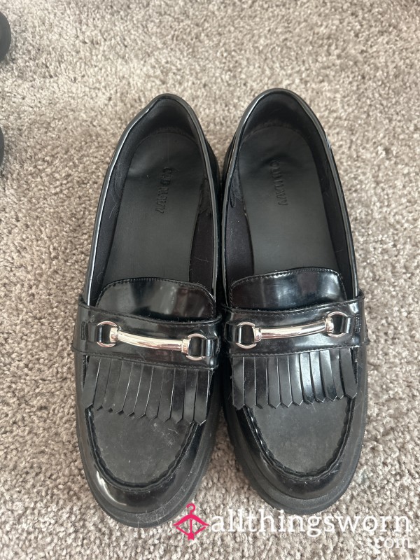Well-Worn Work Office Loafers Mildly Scented- Will Wear 72 Hour Prior To Shipping