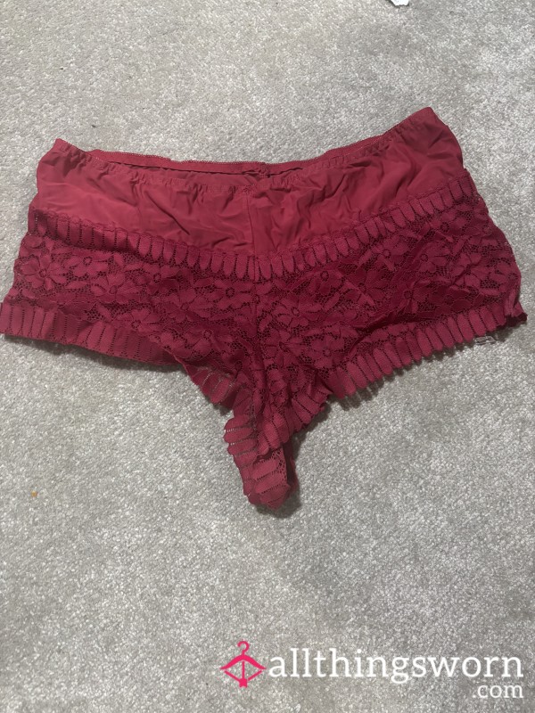 Well Worn Work Plus Size Panties, Work Hard Play Hard