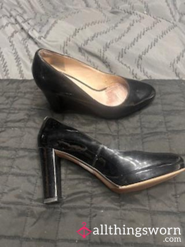 Well Worn Work Shoes