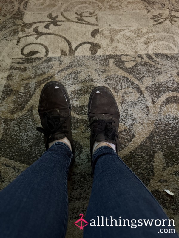 Well Worn Work Shoes