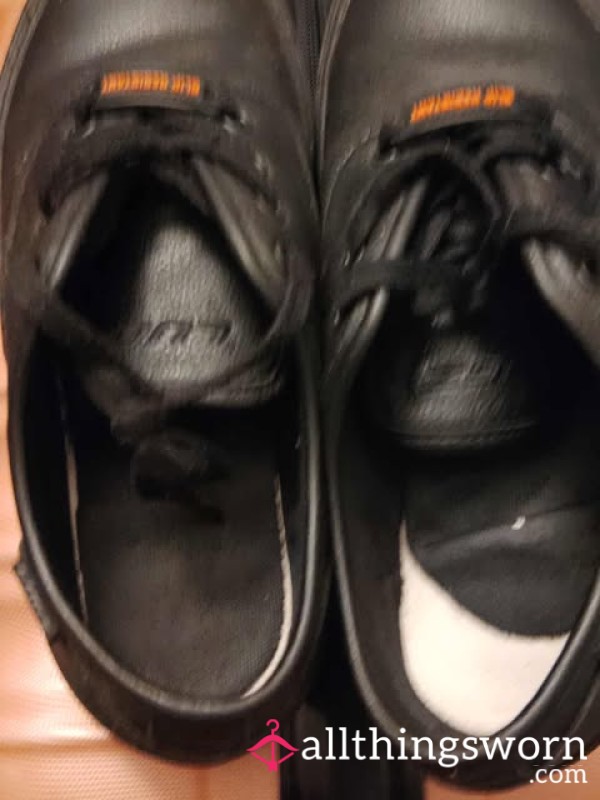 Well Worn Work Shoes