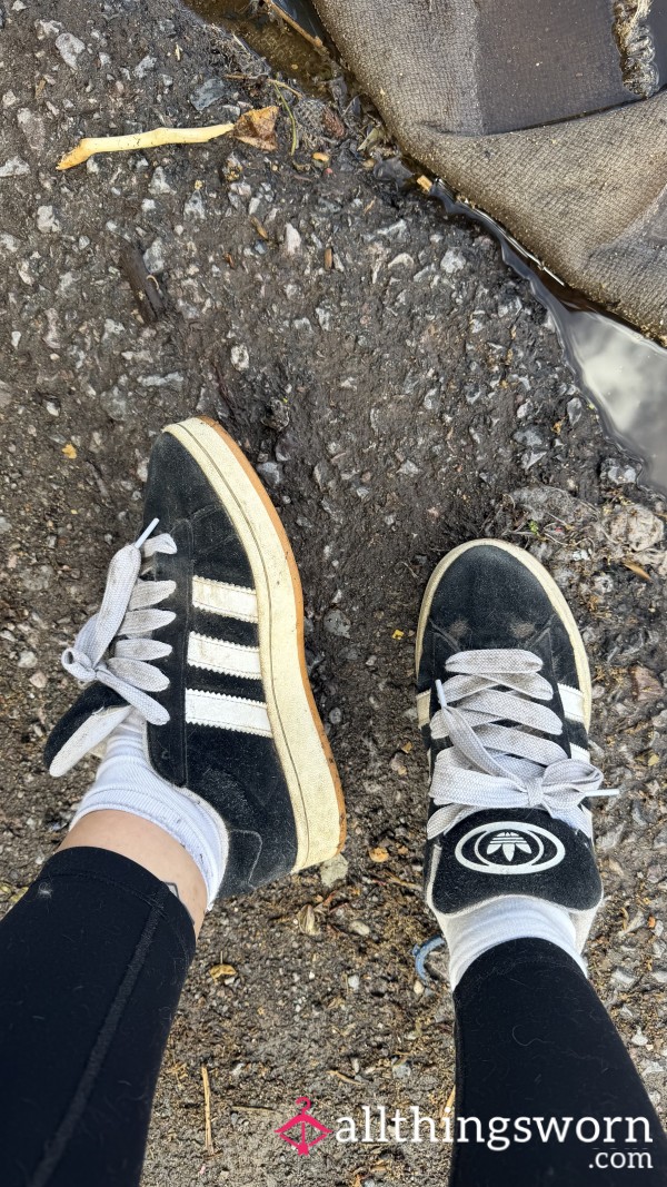 Well Worn Work Shoes