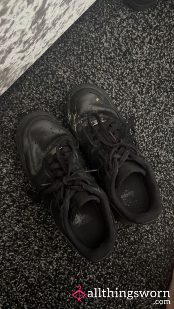 Well Worn Work Shoes
