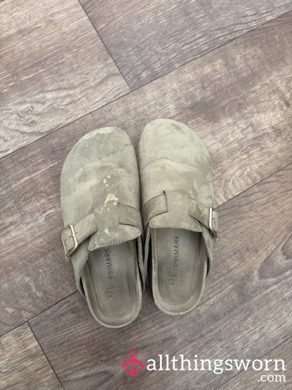 Well Worn Work Shoes