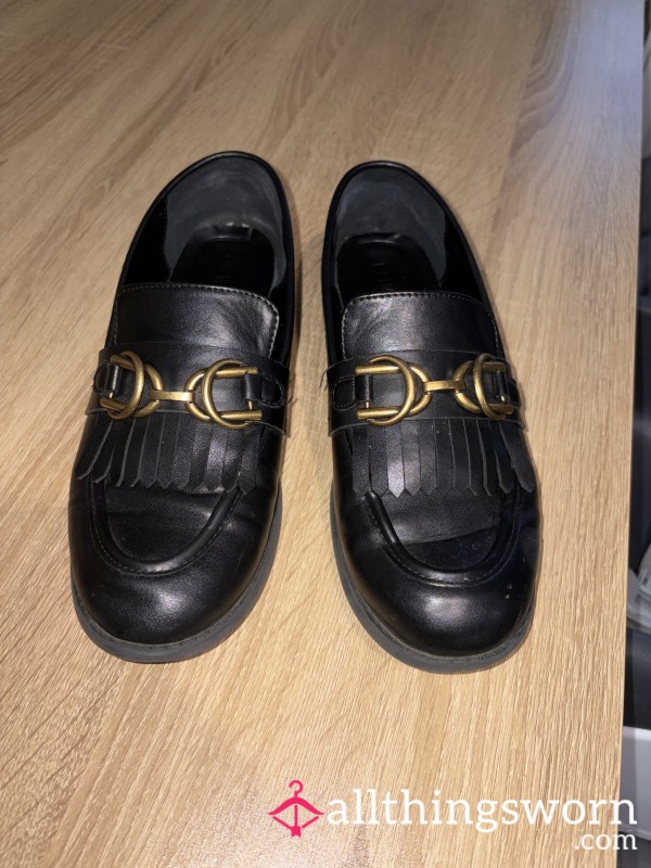 Well Worn Work Shoes
