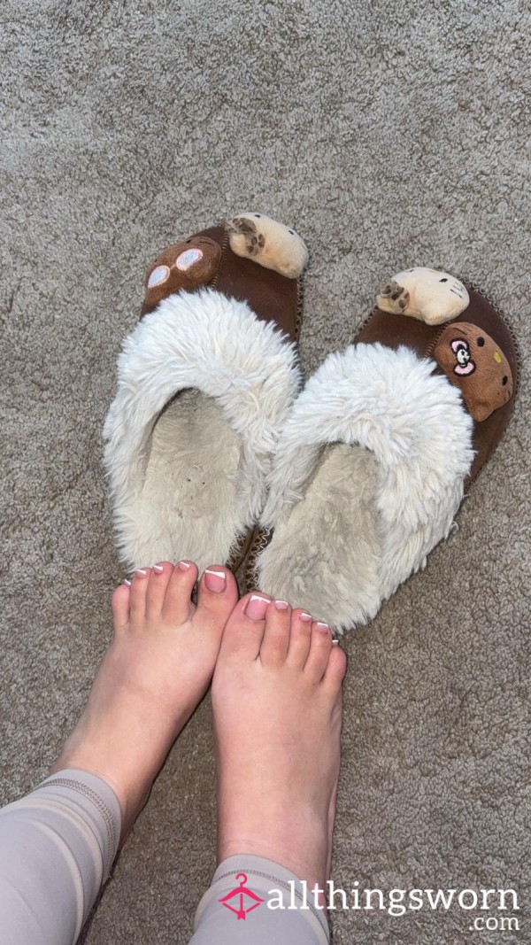 Well-worn😋heavily Used🤭indoor And Outdoor Slipper😍💨🫦