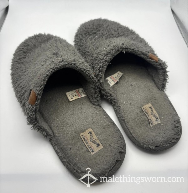 Wellworn Grey Slippers🥵|Wellworn|stinky