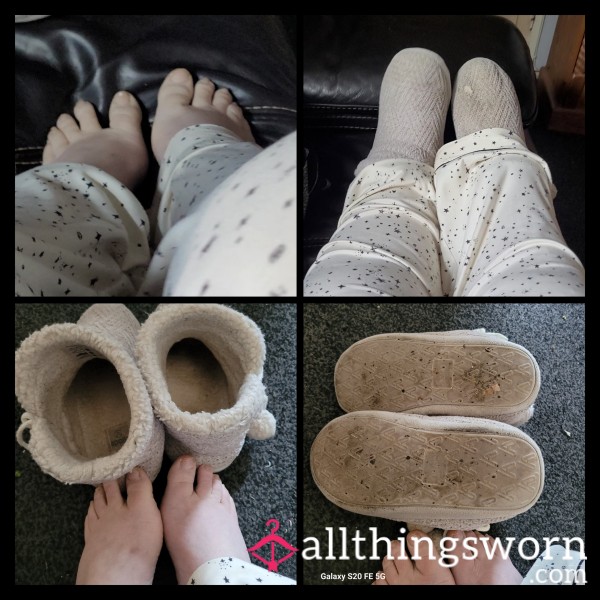 Wellworn Stinky Slippers Size 6.