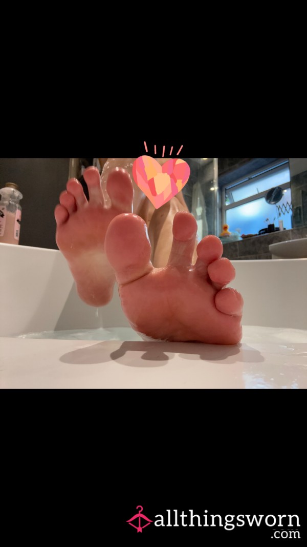 Wet And Soapy Soles