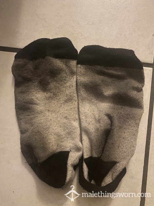 Wet And Sweaty Work Socks!!!