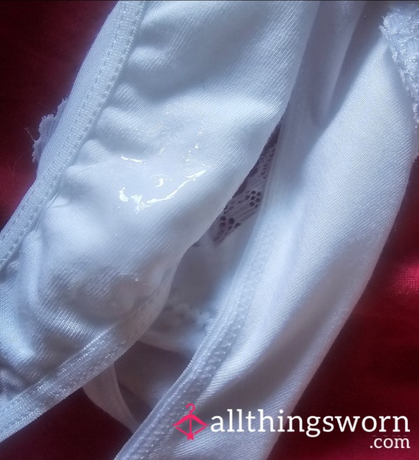 Wet C*m Covered Knickers Worn All Day