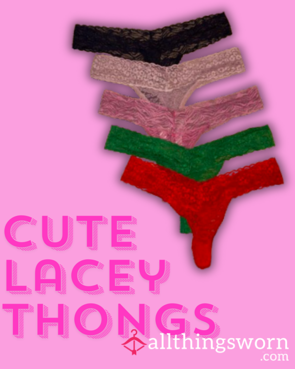 👅💦 Wet Dirty Lace Panties For You 💗
