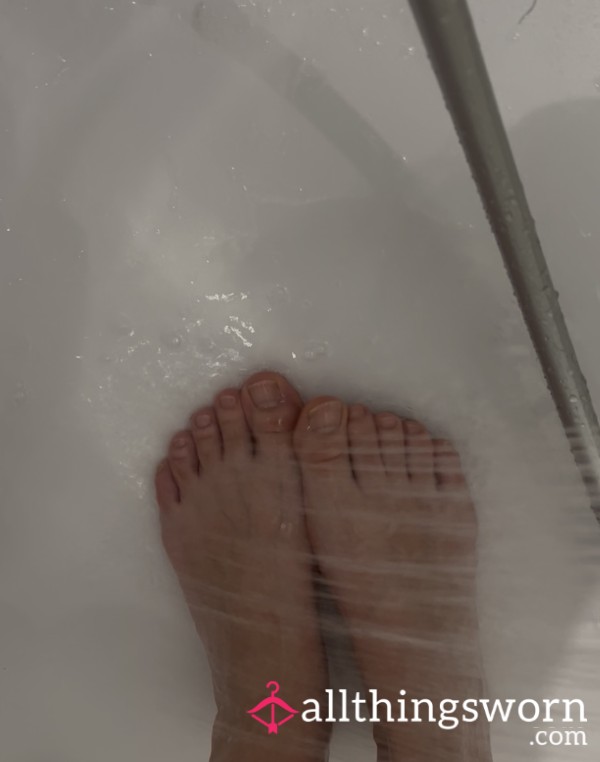 Wet Toes In The Shower: