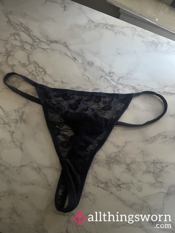 Wet Used Thong 24 Hours