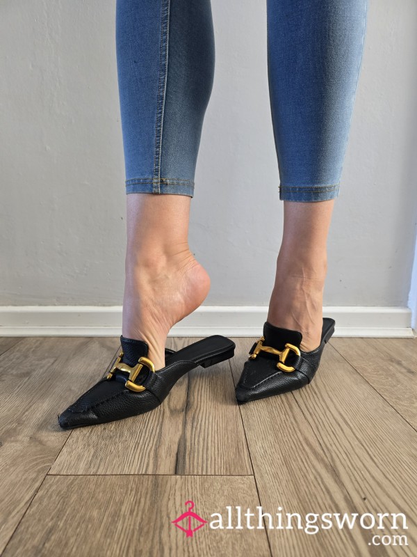 What Do You Want To See Me Do In These?? Unique S**y Pointy Flats