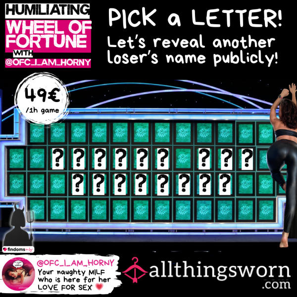 ⬛️📮 Influenceding - Wheel Of Fortune With Revealing Your Name Publicly