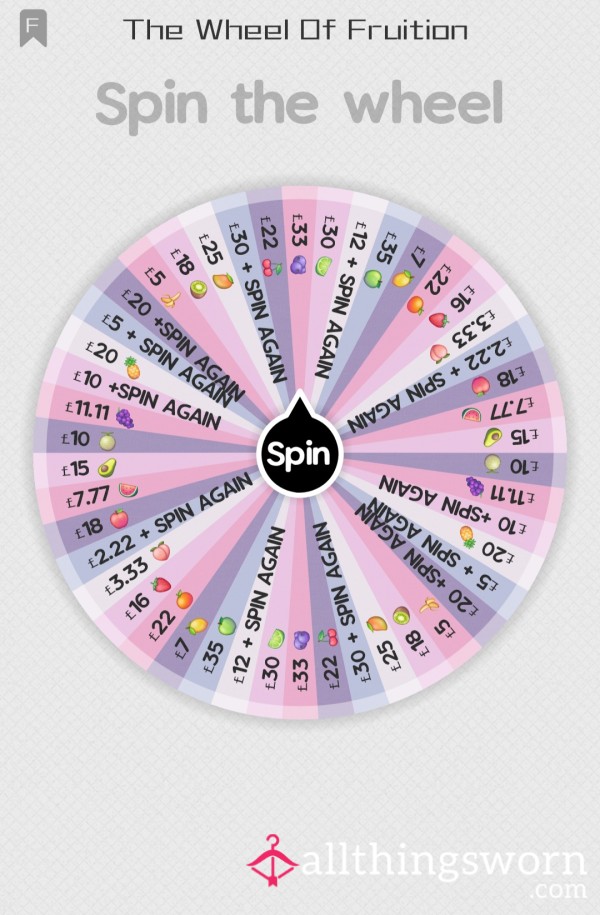 🍒 Wheel Of Fruition