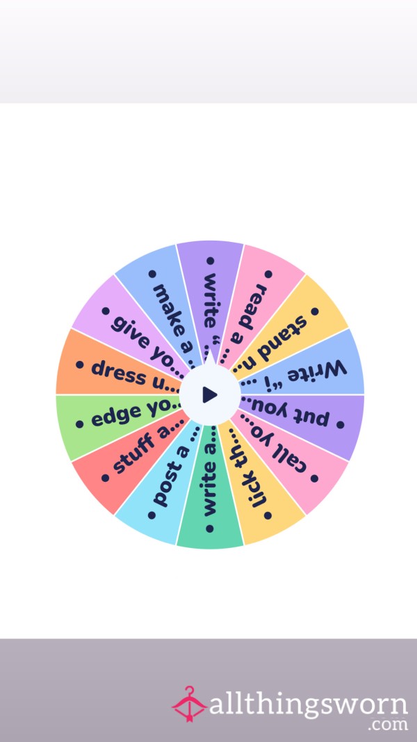 Wheel Of Humiliation