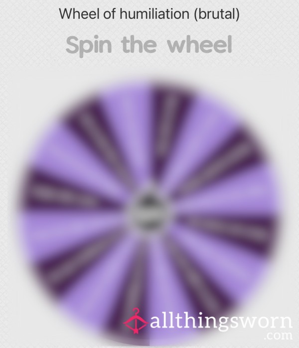 Wheel Of Humiliation 😈 (Brutal)