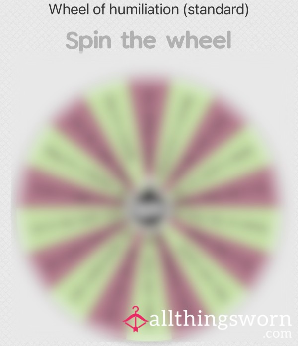 Wheel Of Humiliation 😈 (standard)