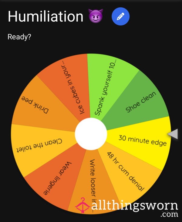 🎡Wheel Of Shame