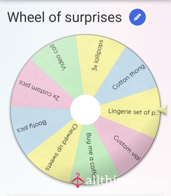 Wheel Of Surprise