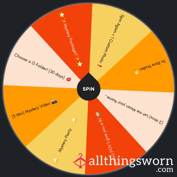 Wheel Of Wicked Delights 🎲💫